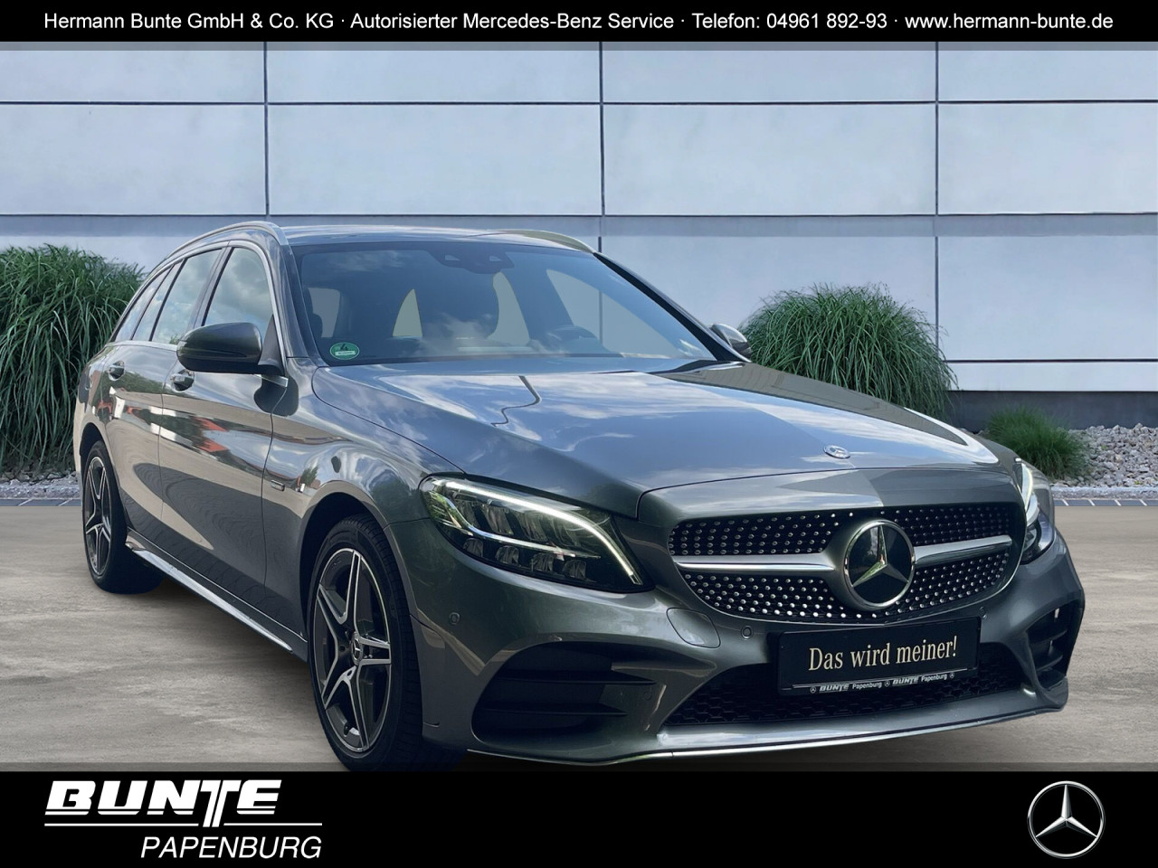 MERCEDES-BENZ C 300 de T AMG Line+LED+NAVI+BUISINESS+Standheiz