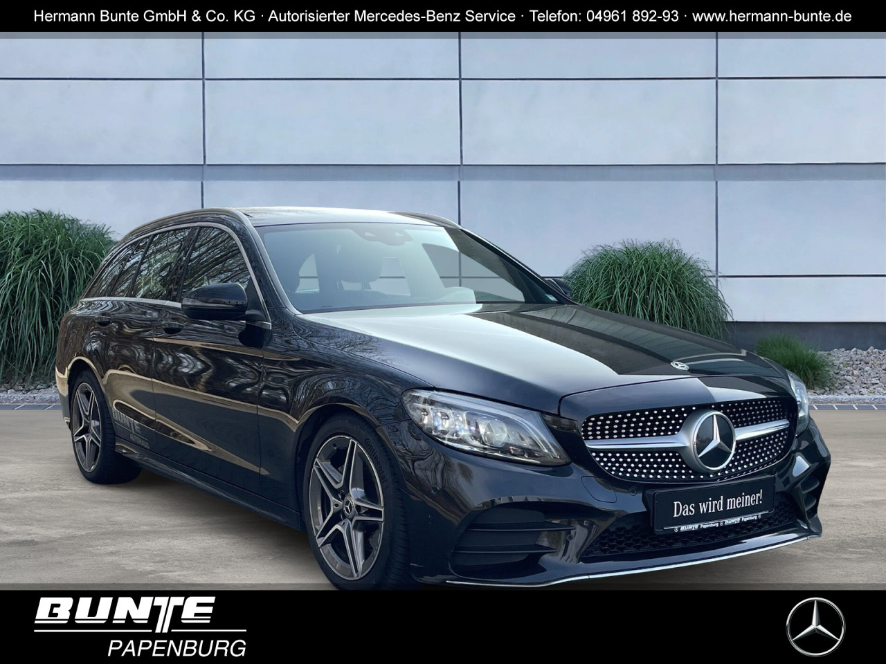 MERCEDES-BENZ C 220 d T AMG/LED/PANORAMA/AHK/NAVI/KAMERA/PTS