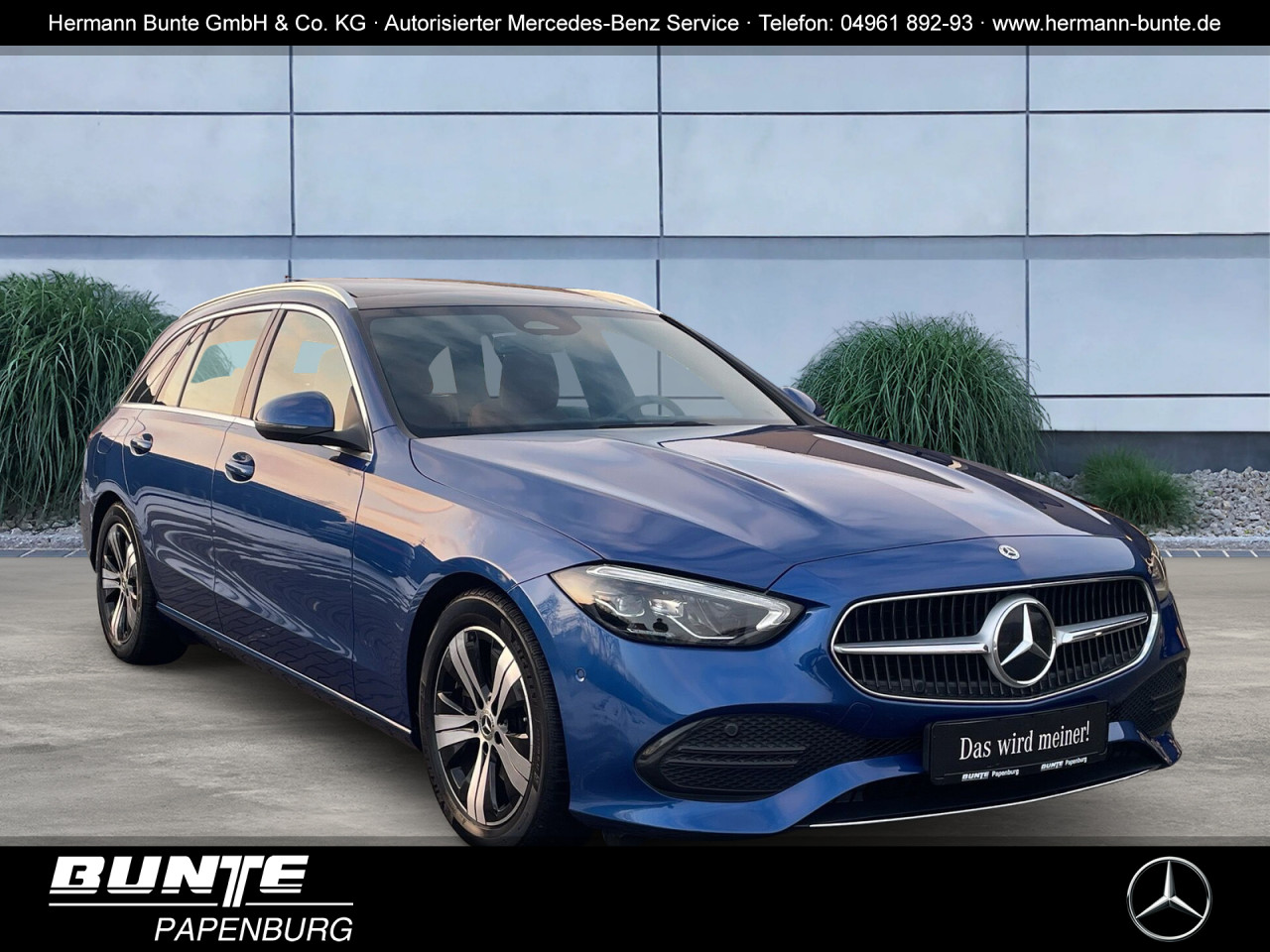 MERCEDES-BENZ C 200 d T AVANTGARDE/LED/AHK/DISTRONIC/AMBIENT