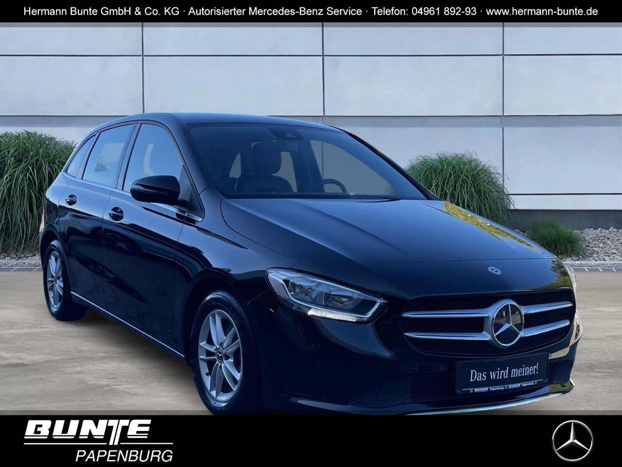 MERCEDES-BENZ B 200 d STYLE/AHK/MBUX/SITZHZG/PARK/TEMPOMAT/ Navi