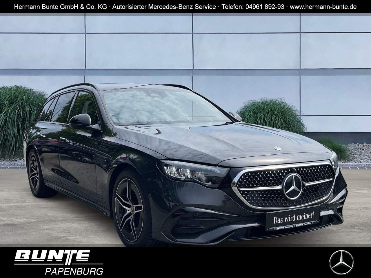 MERCEDES-BENZ E 220 d T AMG ADVANCED/AHK/NIGHT/LED/KEYLESS/ Navi