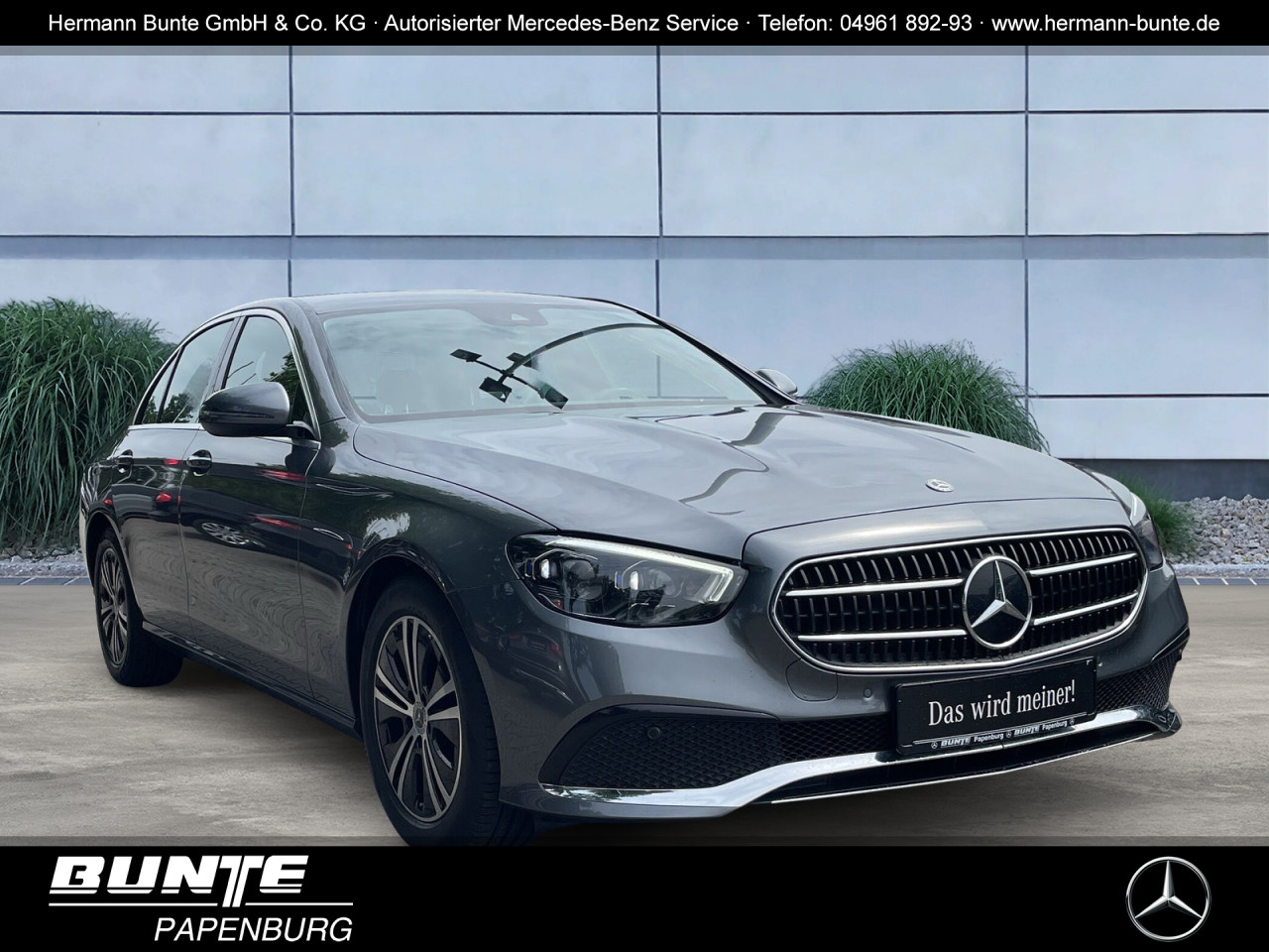MERCEDES-BENZ E 200 d AVANTGARDE/AHK/MULTIBEAM/STANDHZG/NAVI LED